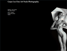 Tablet Screenshot of carpeluxphotography.com